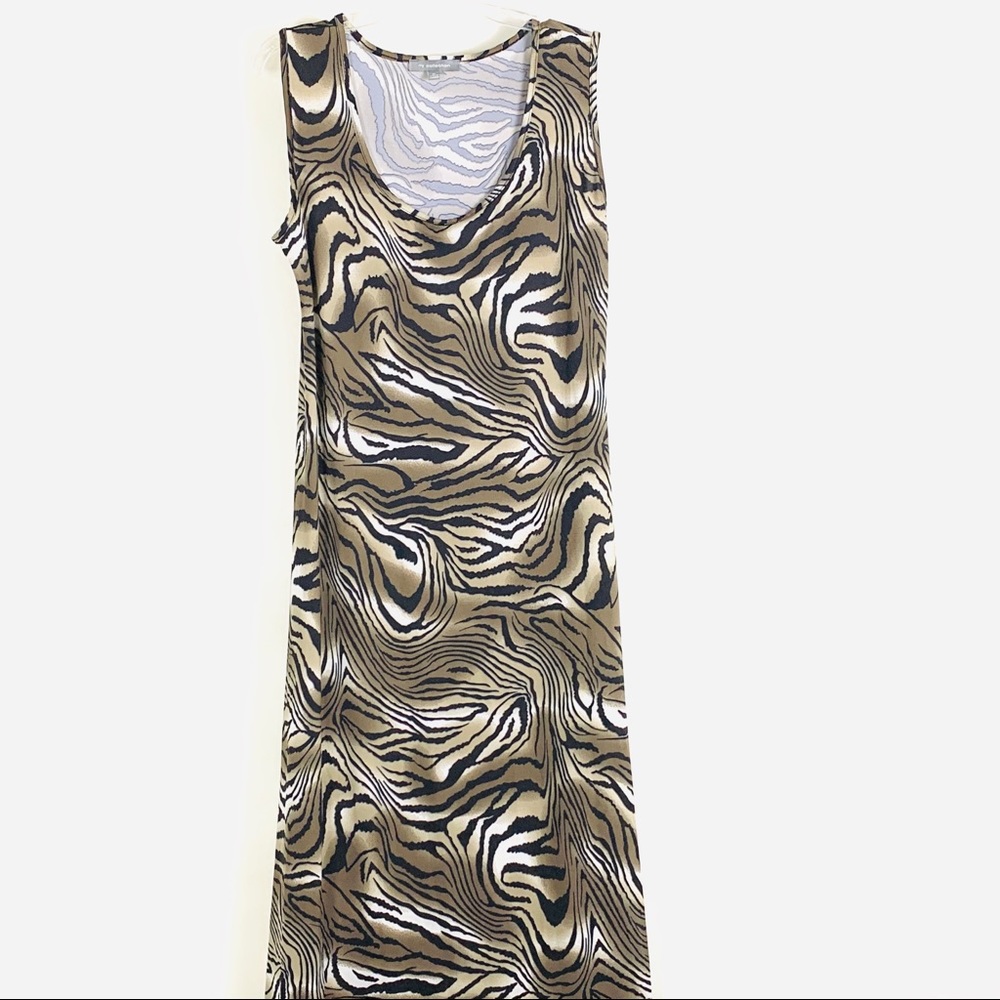NY Collection Stretch Long Maxi Dress Size XL New
